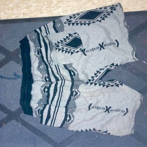 Men's sweat shorts Aztec print